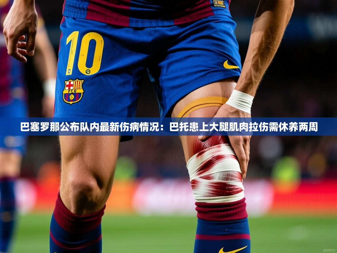 2025九游娱乐官方注册平台巴塞罗那公布队内最新伤病情况:巴托患上大腿肌肉拉伤需休养两周 第2张
