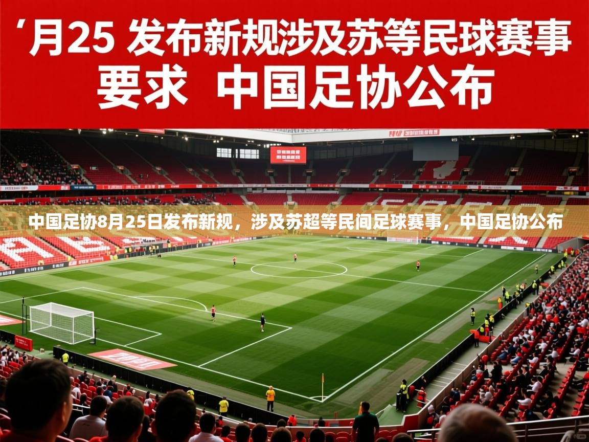 2025久游娱乐app下载中国足协8月25日发布新规，涉及苏超等民间足球赛事，中国足协公布  第1张