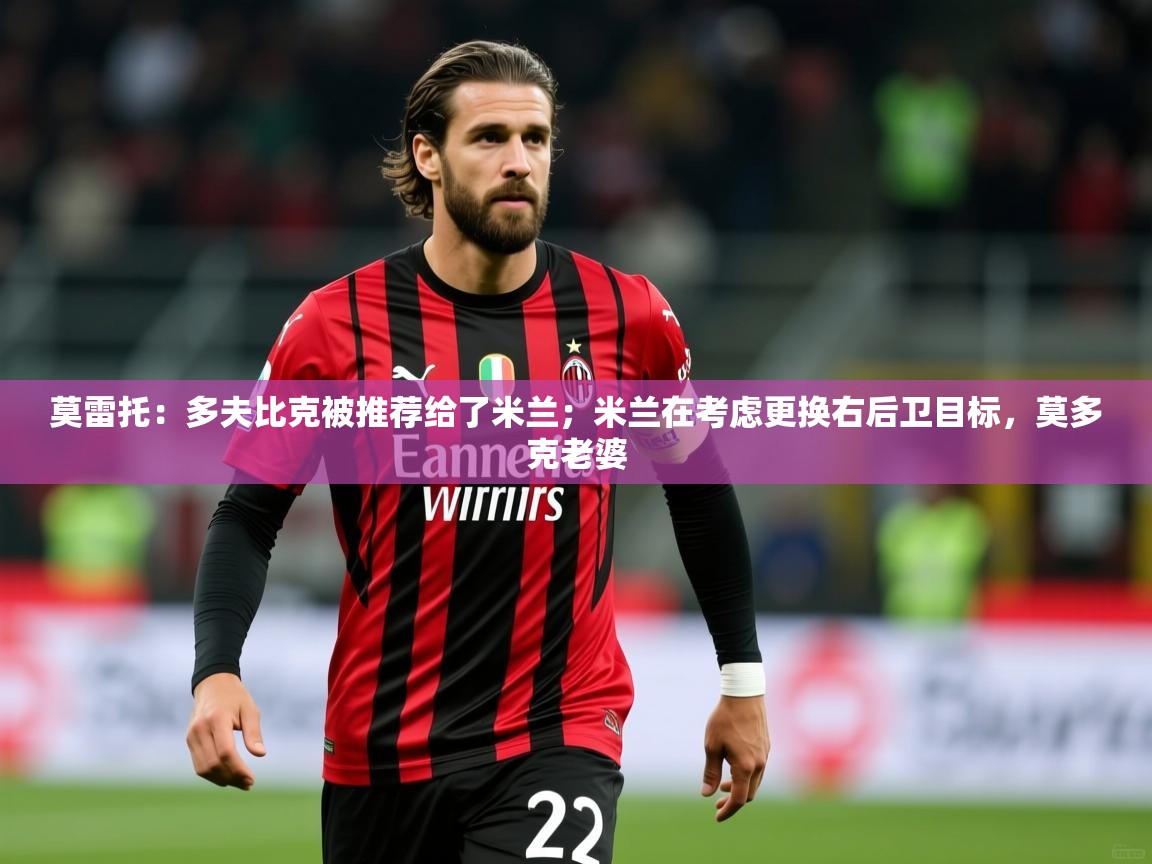 2025九游娱乐官网登录入口莫雷托:多夫比克被推荐给了米兰;米兰在考虑更换右后卫目标,莫多克老婆 第1张